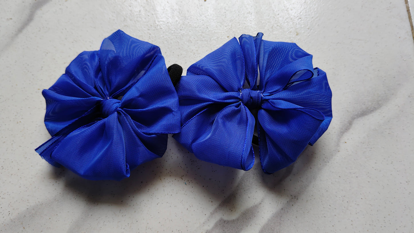 Readymade School Ribbons Ink Blue Colour 1 Pair
