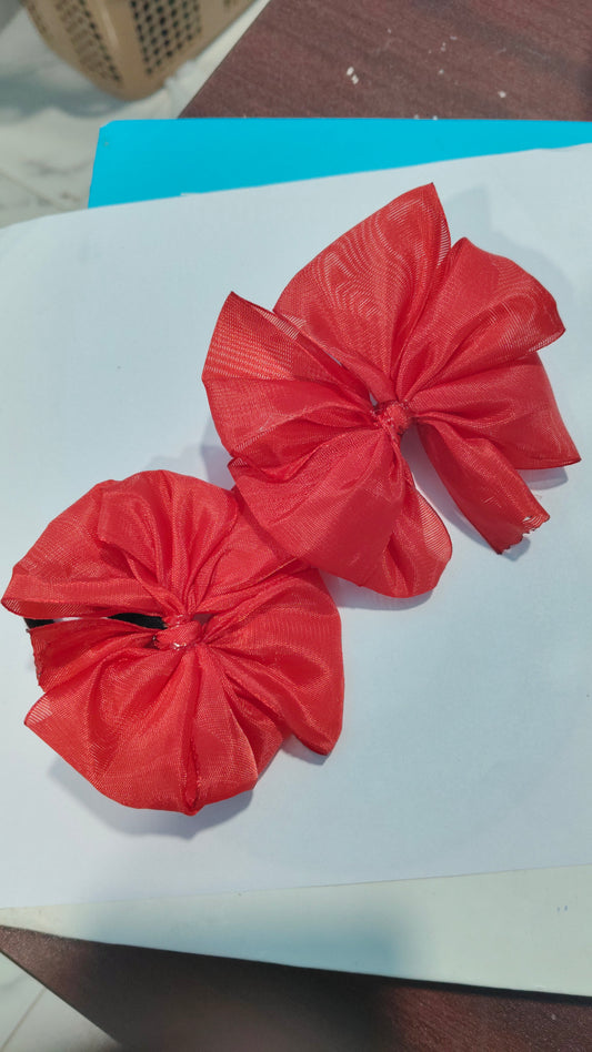 Readymade School Ribbons Red Colour