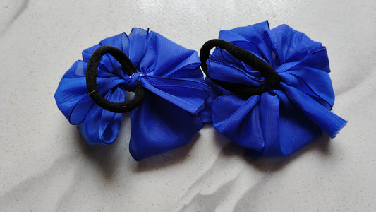 Readymade School Ribbons Ink Blue Colour 1 Pair