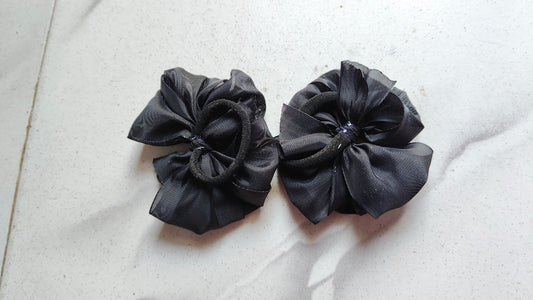 Readymade School Ribbons Black color 1 Pair