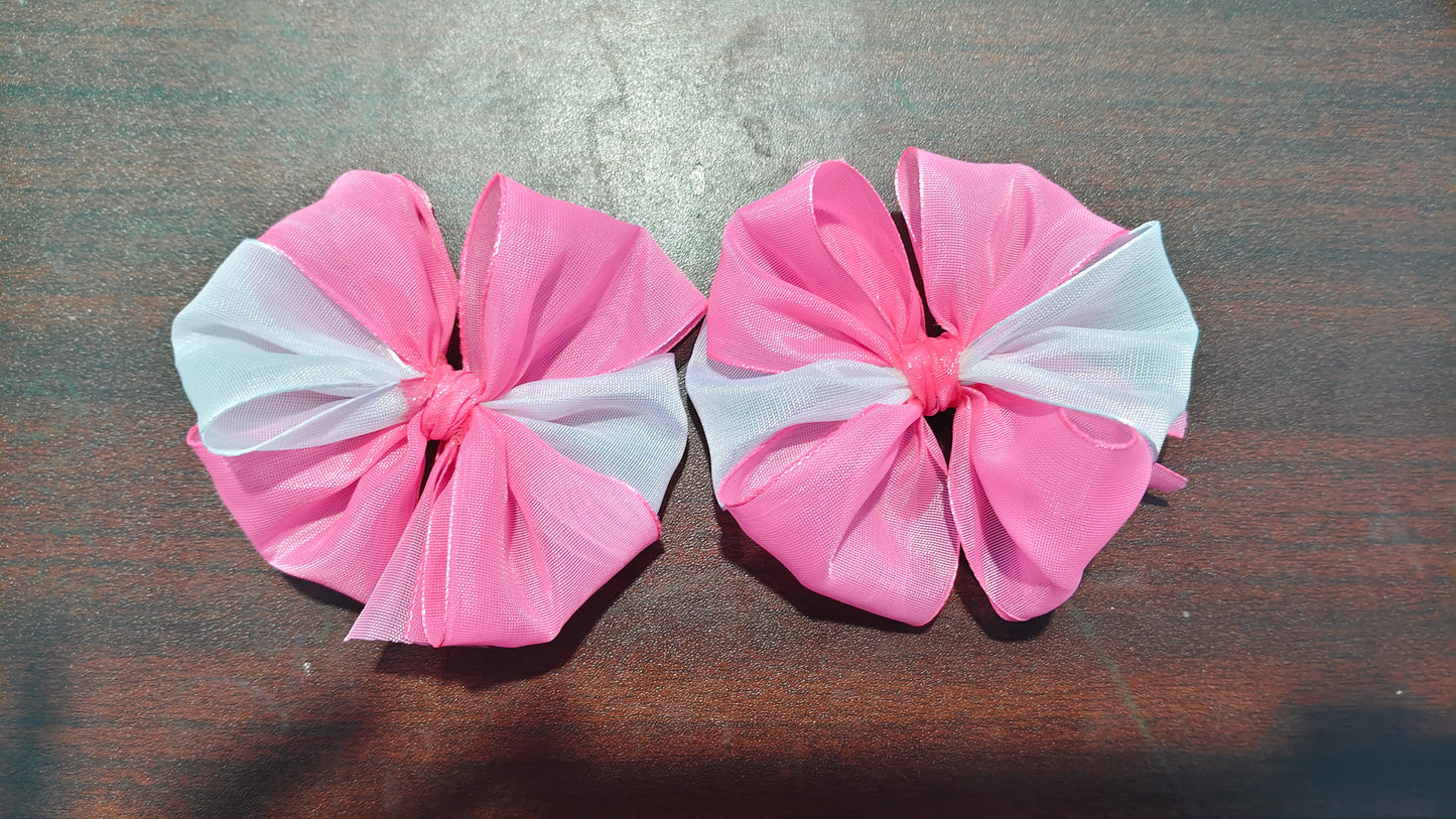 White and Pink Hair band