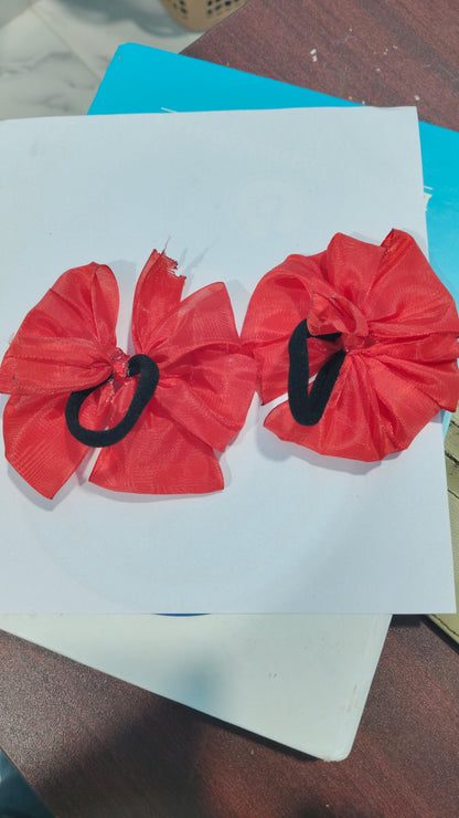 Readymade School Ribbons Red Colour