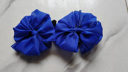 Readymade School Ribbons Ink Blue Colour 1 Pair