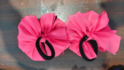 Ready School Ribbons Pink Colour 1 Pair