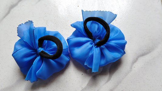 Readymade School Ribbons Sky blue Colour 1 Pair