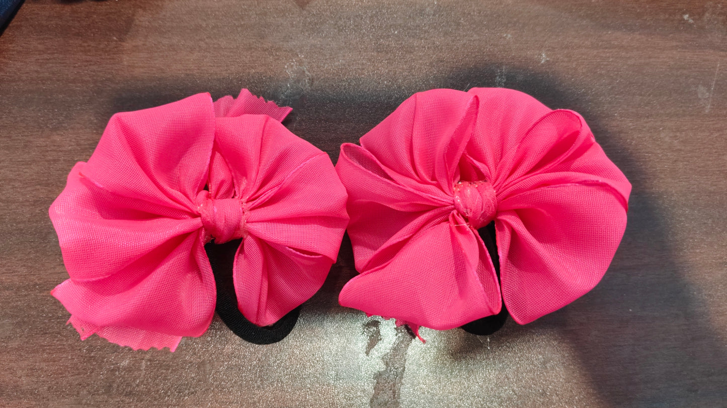 Ready School Ribbons Pink Colour 1 Pair